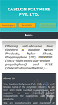 Mobile Screenshot of casilonpolymers.com